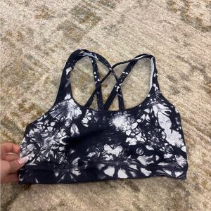 Lululemon Tie-Dye Strappy Sports Bra